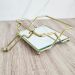 Suporte para Guardanapo de Mesa Espelhado Dourado Porta Guardanapo com Peso 14x14cm Duler
