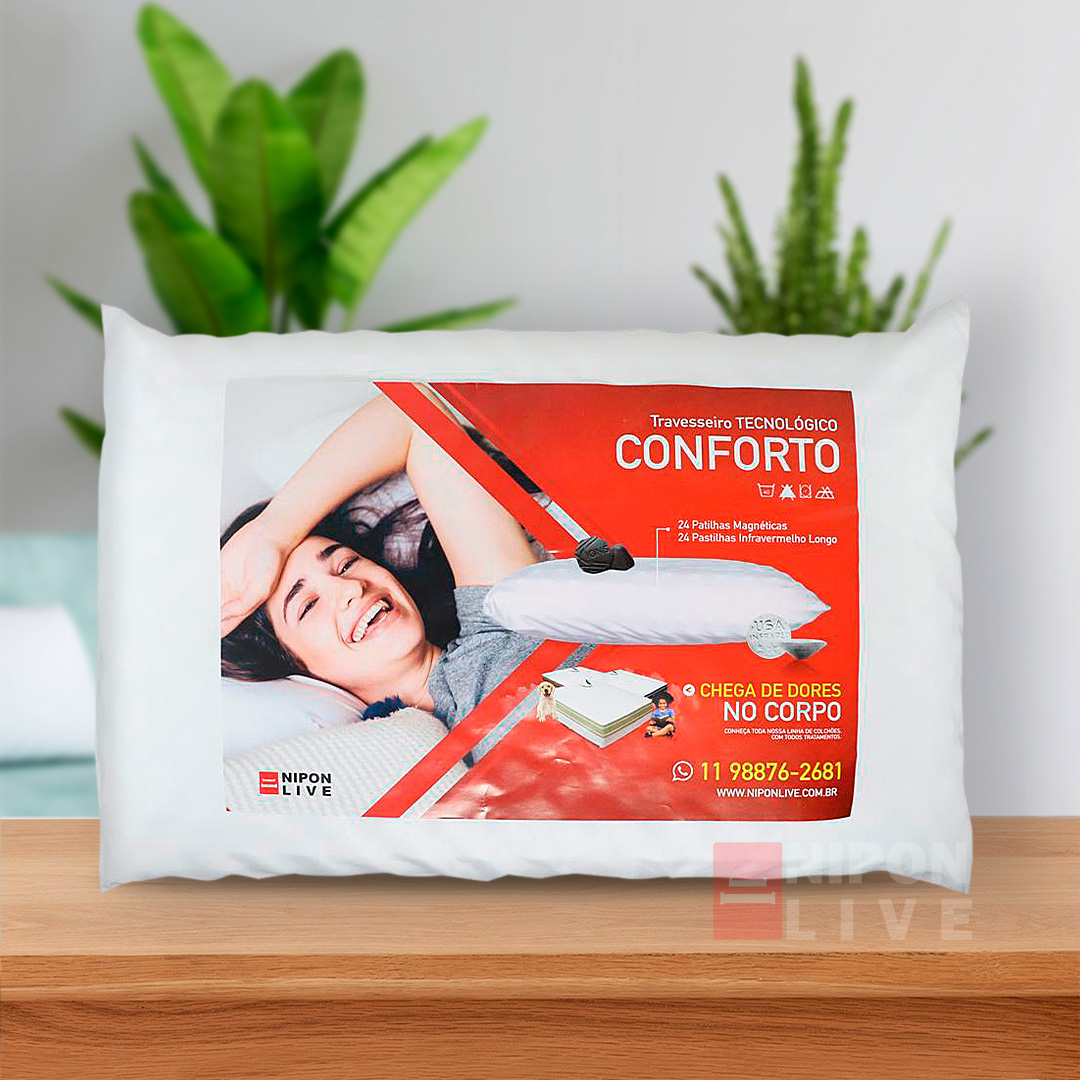 Travesseiro Anti Ronco Magnetico Alivia Dor Ortopedico