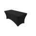 Capa Spandex para mesa 1,52m x 70cm Preta