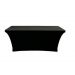 Capa Spandex para mesa 1,52m x 70cm Preta