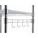 Estante aço cromado 5 prateleiras 60 x 45 x 180 cm