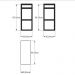 Aparador industrial aço preto mdf 30cm cor amadeirado ind15aeapr