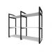 Bar adega Estilo Inudustrial prateleira industrial prateleira de parede prateleira mdf prateleira de ferro e madeira