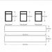 Estante industrial aço cor preto 180x30x40cm (C)x(L)x(A) cor mdf branco modelo ind39best