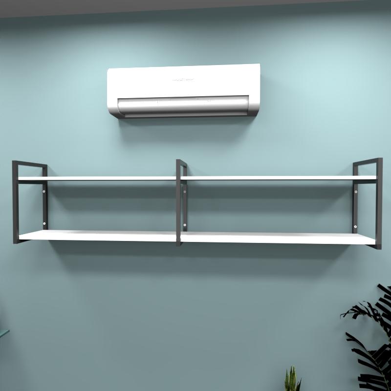 Estante industrial escritório aço cor preto 180x30x40cm (C)x(L)x(A) cor mdf branco modelo ind40bes
