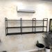 Estante industrial escritório aço cor preto 180x30x68cm (C)x(L)x(A) cor mdf preto modelo ind35pes
