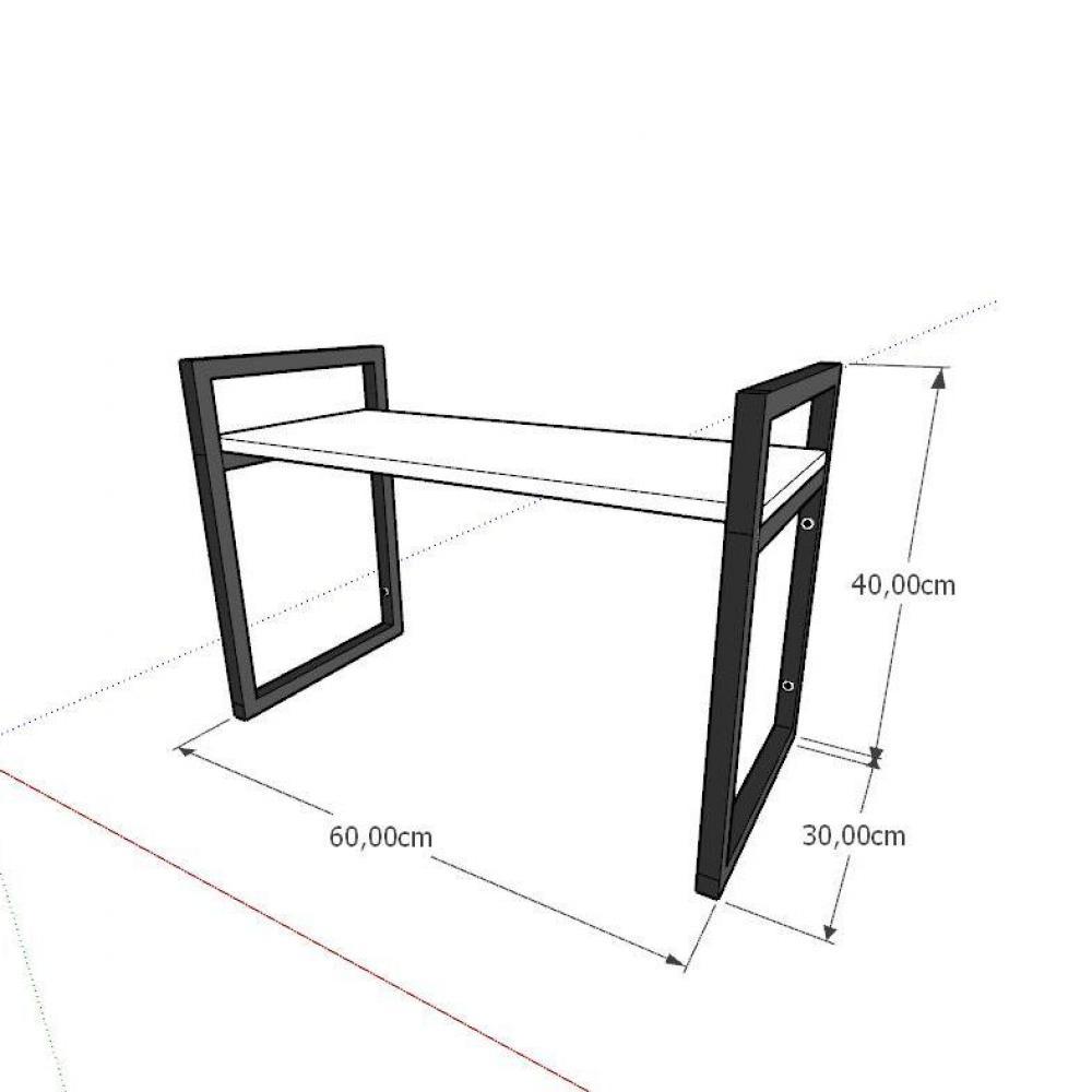 Mesa lateral cama mesa de cabeceira preta criado mudo industrial kit criado mudo madeira mesinha de cabeçeira