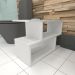 Mini estante para banheiro 25x60x50 cm MDF Branco TX modelo en4401b