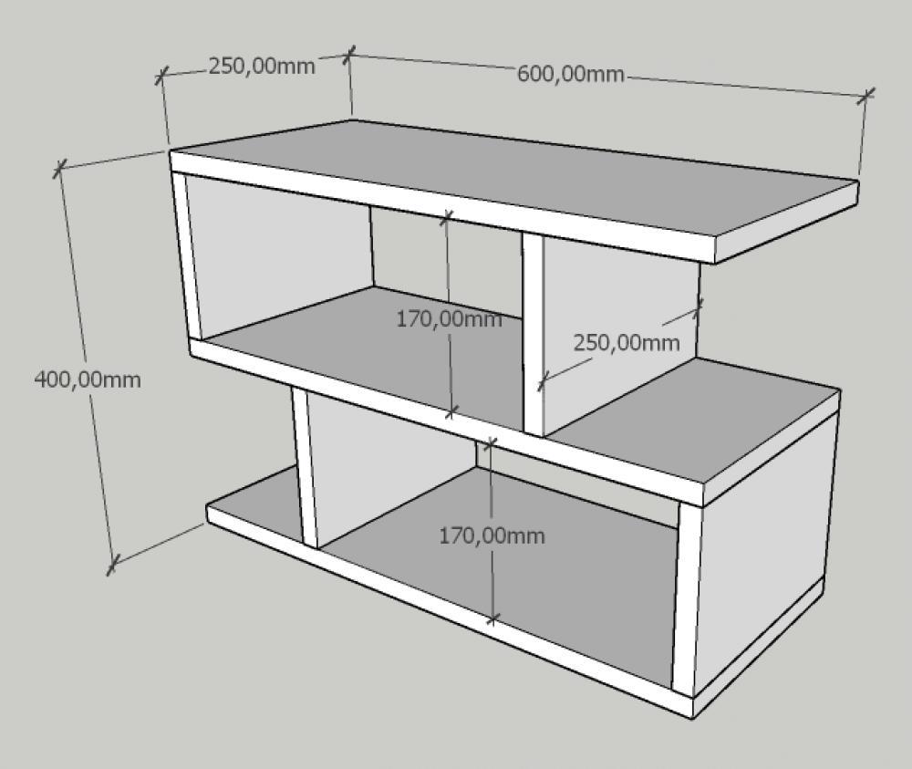 Mini estante para banheiro 25x60x50 cm MDF Branco TX modelo en4401b