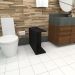 Mini estante para banheiro 25x60x50 cm MDF Preto TX modelo en16703b