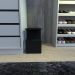 Mini estante para closet 25x60x50 cm MDF Preto TX modelo en4403cl
