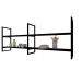 Nicho Industrial Suspenso Teto Cozinha prateleira industrial suspensa nicho industrial nichos para cozinha suporte