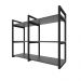 Nicho estilo industrial prateleira sala prateleira de parede suporte para prateleira industrial suporte suspensa