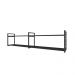 Nicho estilo industrial prateleira sala prateleira de parede suporte para prateleira industrial suporte suspensa