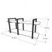 Nicho estilo industrial prateleira sala prateleira de parede suporte para prateleira industrial suporte suspensa