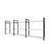 Nicho industrial prateleira sala estante nicho prateleira para sala prateleira para sala suporte suspensa industrial