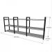 Nicho industrial prateleira sala estante nicho prateleira para sala prateleira para sala suporte suspensa industrial