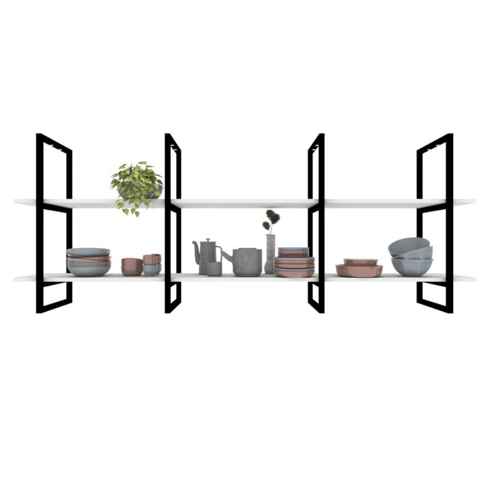 Prateleira Industrial Suspensa Teto Cozinha pratileira prateleira mdf nicho industrial nichos para cozinha suporte