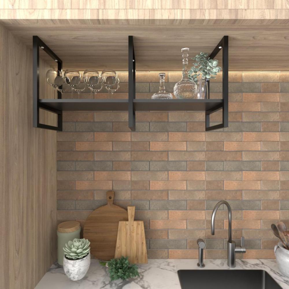 Prateleira industrial cozinha suporte para prateleira industrial nicho industrial nichos para cozinha Prateleira