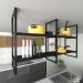 Prateleira industrial cozinha suporte para prateleira industrial nicho industrial nichos para cozinha pratileira mdf