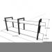 Rack industrial estante tv sala suspeso retro moderno simples pequeno 55 preto
