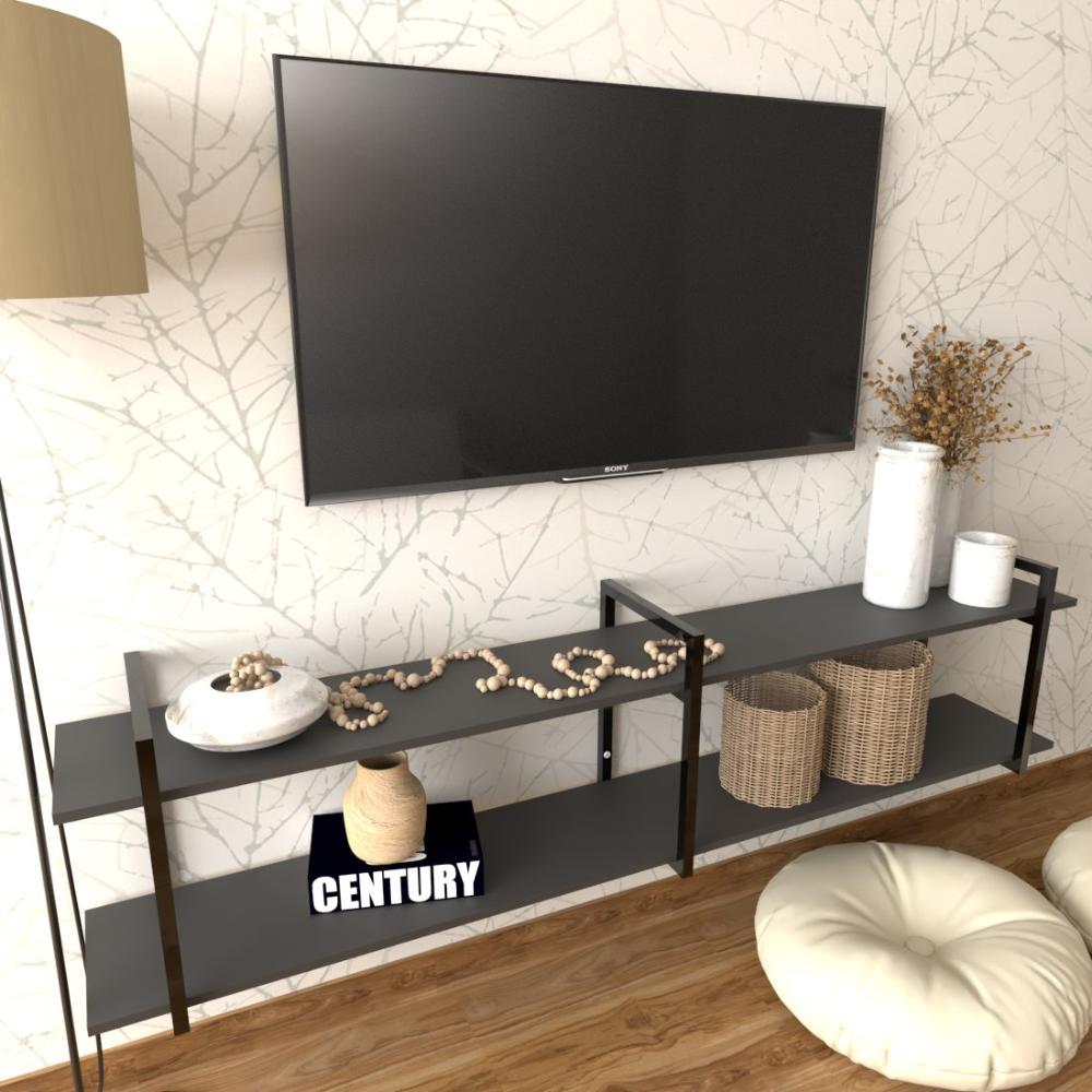 Rack industrial home parede hack bancada rack rak preto