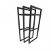 Suporte prateleira industrial kit com 1 68x30 Mão francesa industrial prateleira suspensa teto suporte