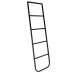  Escada Decorativa Curve Preta 150x40 cm  