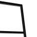  Escada Decorativa Curve Preta 150x40 cm  
