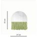  Espelho Decorativo Half Bangs Verde Limão 27 cm 