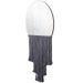  Espelho Decorativo Moon Esc Bangs Preto 38 cm  
