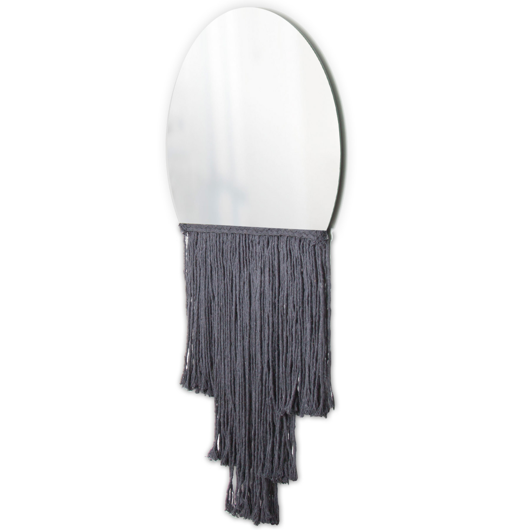  Espelho Decorativo Moon Esc Bangs Preto 38 cm  