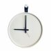  Relogio  Short Strip Branco Alça Preta Mostrador Branco  40 cm  