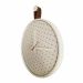  Relogio Short Strip Branco Alça Caramelo Mostrador Branco Perfurado 40 cm  