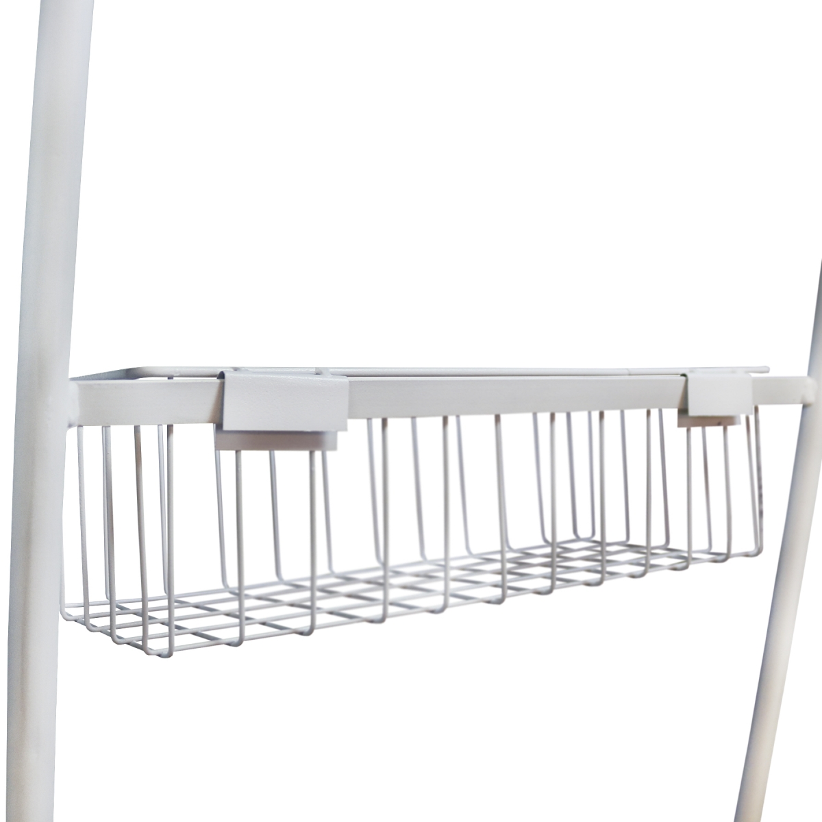 Escada Tali Multiuso Epic Off White com Cestos PG 190x45cm 