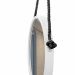 Espelho Decorativo Adnet Branco Alça Sisal Black 40 Cm  Redondo 40 cm