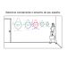 Espelho Decorativo Adnet Rosa Alça Courino Preta 40 Cm Redondo Rosa/Preto, 40 cm