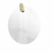 Espelho Decorativo Aplique Oblongo Pinus 50cm Redondo 