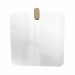 Espelho Decorativo Aplique Oblongo Pinus 50x50cm Quadrado 