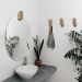 Espelho Decorativo Aplique Oblongo Pinus 60x40cm Oval 