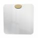 Espelho Decorativo Aplique Oval Pinus 50x50cm Quadrado 