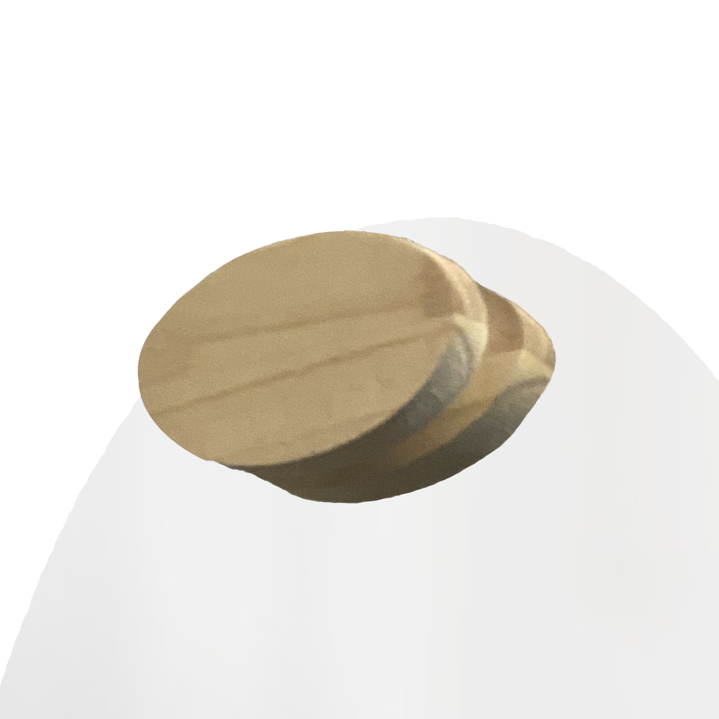 Espelho Decorativo Aplique Oval Pinus 60x40cm Oval 