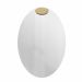 Espelho Decorativo Aplique Oval Pinus 60x40cm Oval 