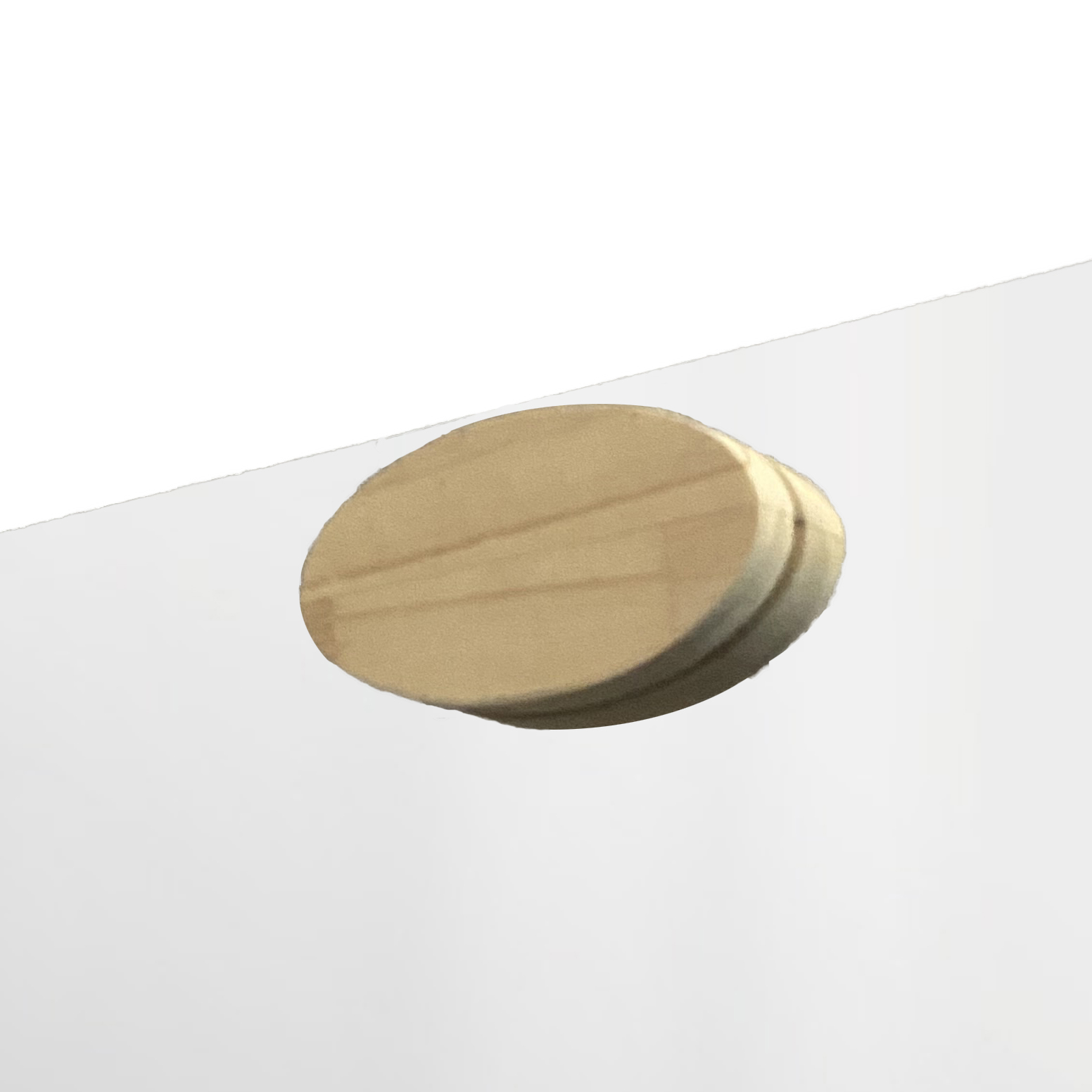 Espelho Decorativo Aplique Oval Pinus 60x40cm Retangular 