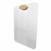 Espelho Decorativo Aplique Oval Pinus 60x40cm Retangular 