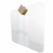 Espelho Decorativo Aplique Quadrado Pinus 50x50cm Quadrado 