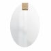 Espelho Decorativo Aplique Quadrado Pinus 60x40cm Oval 