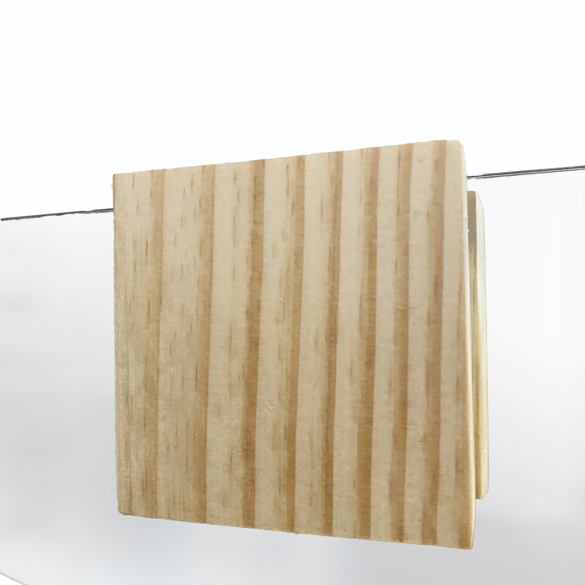 Espelho Decorativo Aplique Quadrado Pinus 60x40cm Retangular 