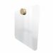 Espelho Decorativo Aplique Redondo  Pinus 50x50cm Quadrado 
