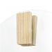 Espelho Decorativo Aplique Retangular Pinus 50cm Redondo 